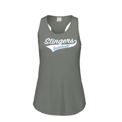 [3078.013.S-LOGO2] Ladies Tri Blend Tank Top (Female Adult S, Gray, Logo 2)