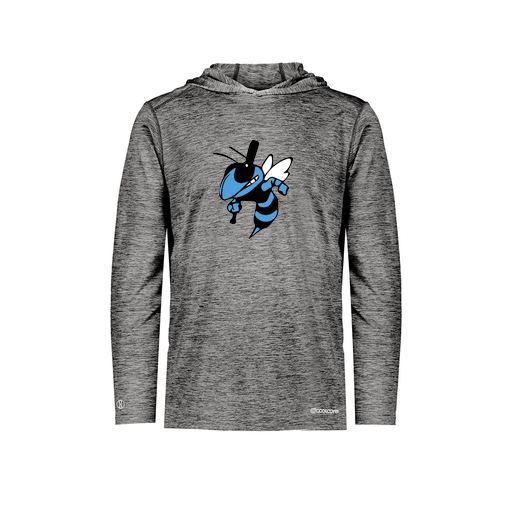 [FOLHCGBK-AS-LOGO1] Men's Charge Hoodie (Adult S, Black, Logo 1)
