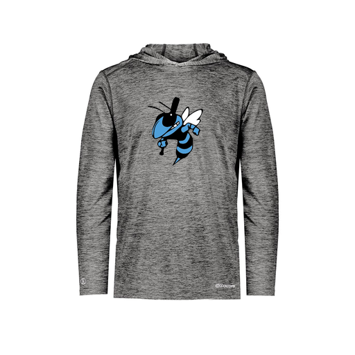 [CUS-DFW-CHGHOOD-PER-LSL-BLK-YS-LOGO1] Youth Charge Hoodie (Youth S, Black, Logo 1)