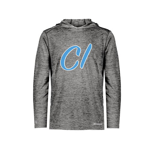 [CUS-DFW-CHGHOOD-PER-LSL-BLK-YS-LOGO3] Youth Charge Hoodie (Youth S, Black, Logo 3)