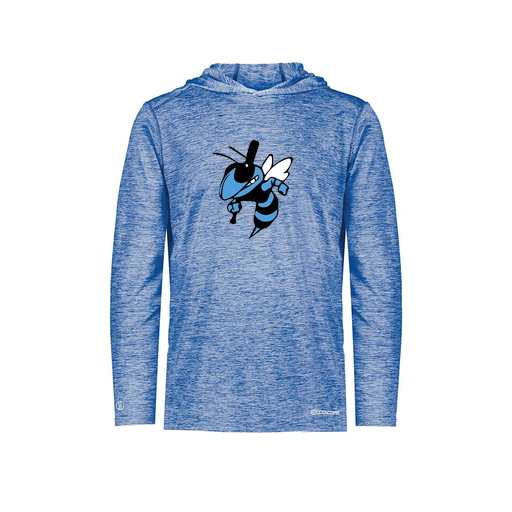 [FOLHCGRY-YS-LOGO1] Youth Charge Hoodie (Youth S, Royal, Logo 1)