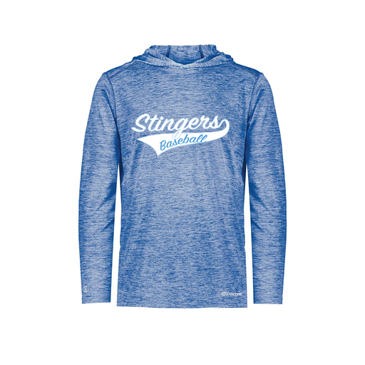 [FOLHCGRY-YS-LOGO2] Decker Youth Charge Hoodie (Youth S, Royal, Logo 2)