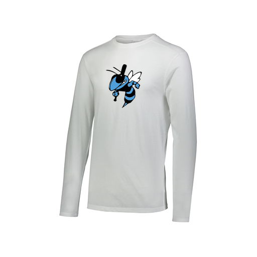 [3075.005.XS-LOGO1] Men's LS Ultra-blend T-Shirt (Adult XS, White, Logo 1)
