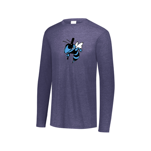 [3075.U22.XS-LOGO1] Men's LS Ultra-blend T-Shirt (Adult XS, Navy, Logo 1)