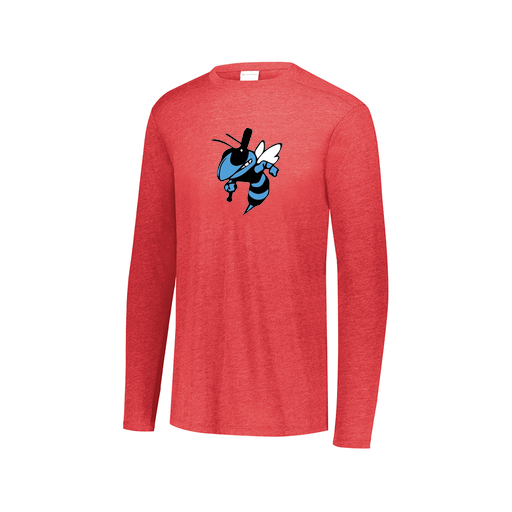 [3075.V96.XS-LOGO1] Men's LS Ultra-blend T-Shirt (Adult XS, Red, Logo 1)