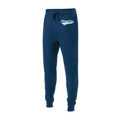 [229648.065.S-LOGO2] Youth 60/40 Fleece Jogger (Youth S, Navy, Logo 2)